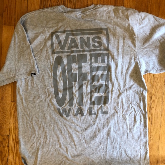 Vans Other - 🛹 Vans Classic Custom Fit Grey Tee 🛹